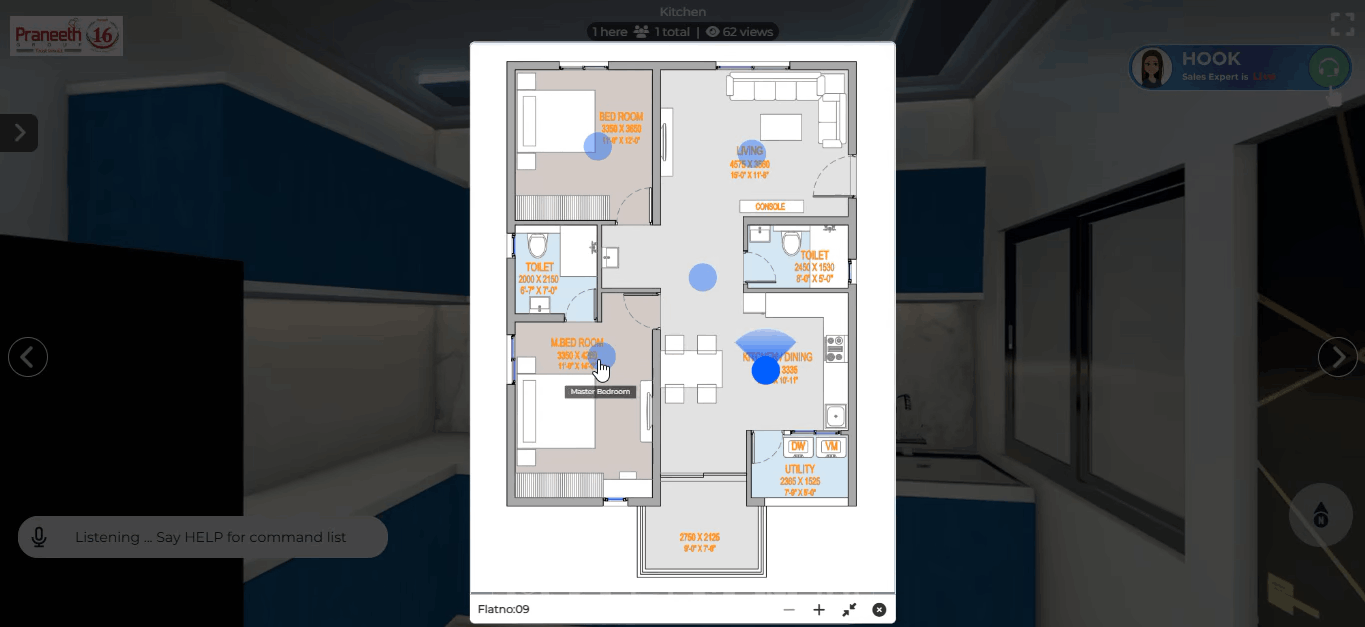 Floor Plan Viewer blueprint presentation graphic